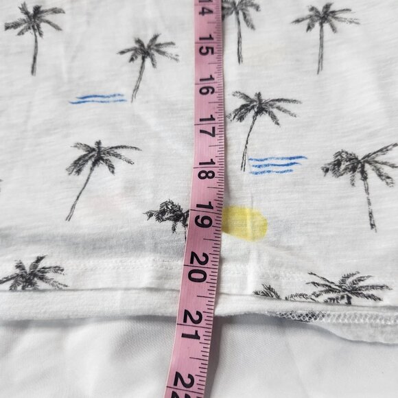 Lucky Brand Women's Size Small Palm Tree T Shirt Modal Cotton - Picture 5 of 7